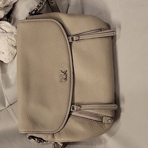Light Grey Michael Kors handbag.